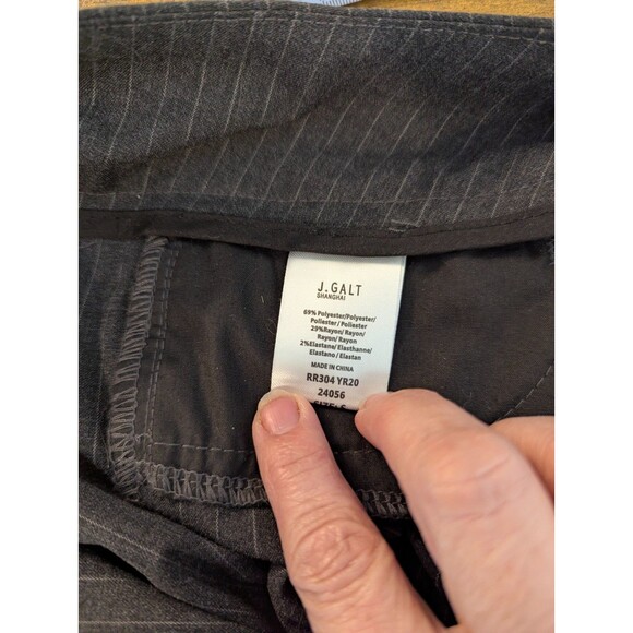 J. Galt PacSun Gray Pinstripe Dress Pants - Picture 9 of 10